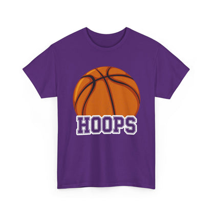 Hoops Basketball Shirt, Basketball Lovers Sport, Basketball Player Women Men T-shirt
