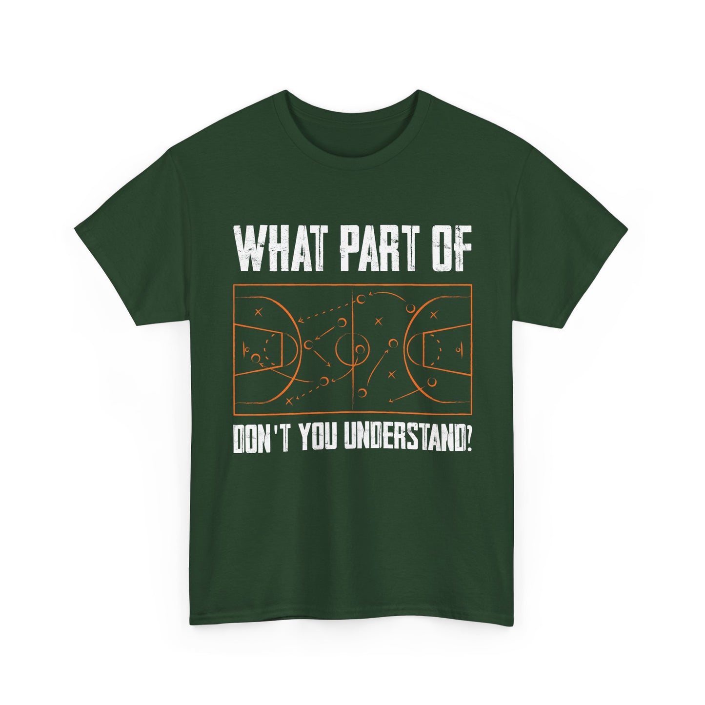 Basketball Funny T-Shirt, What Part Of Basketball Don't You Understand Player T-Shirt