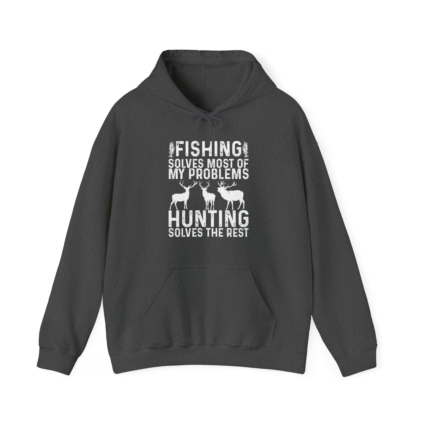 Fishing & Hunting Hoodie, Fishing Hunting Lovers Gifts, Fisherman Hunter Hoodie