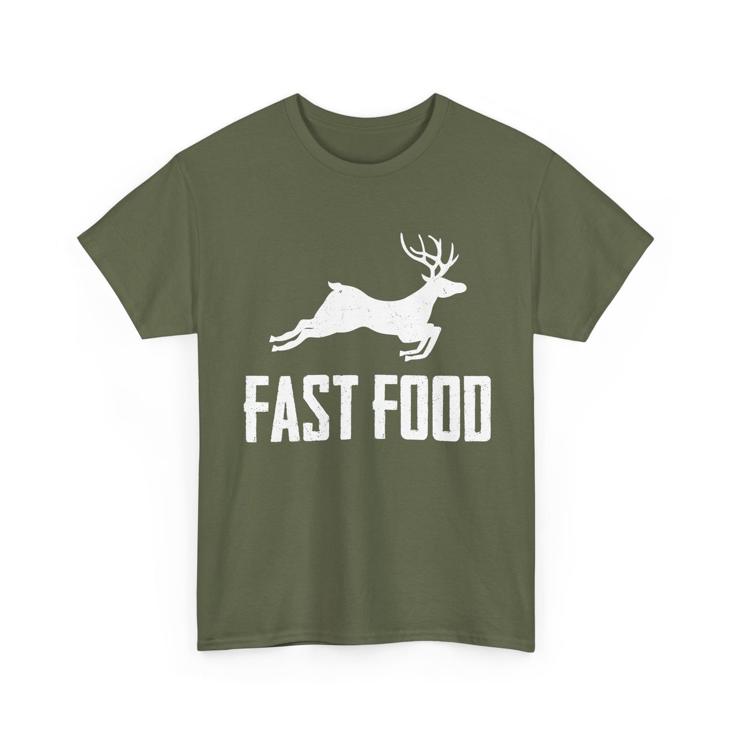 Deer Hunting Fast Food T-Shirt, Deer Hunting Lovers Hunting Season Hunter Dad Men T-Shirt