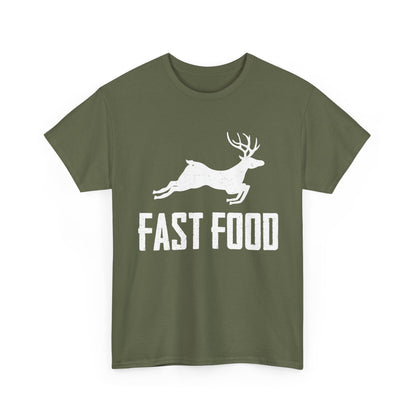 Deer Hunting Fast Food T-Shirt, Deer Hunting Lovers Hunting Season Hunter Dad Men T-Shirt