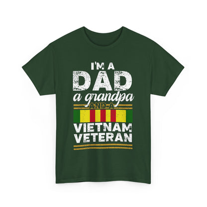 Veterans Day Shirt, I'm a Dad a Grandpa Vietnam Veteran, Veterans Day Shirt