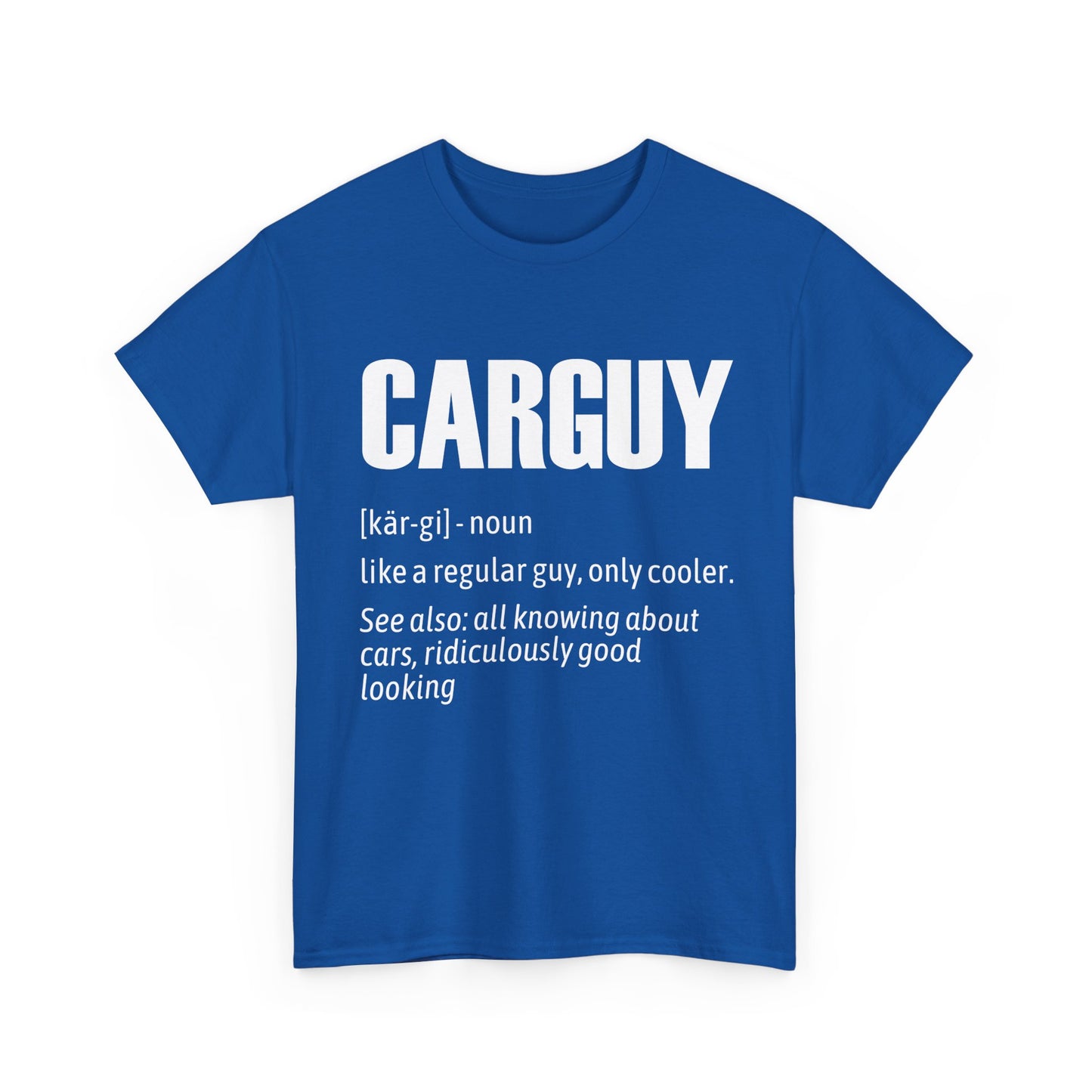 Car Guy Definition T-Shirt, Car Lovers Gifts, Car Racer Racing Funny Shirt