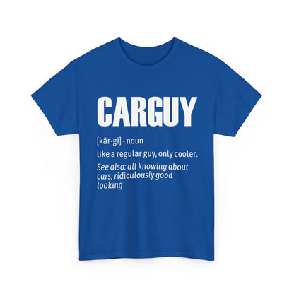 Car Guy Definition T-Shirt, Car Lovers Gifts, Car Racer Racing Funny Shirt