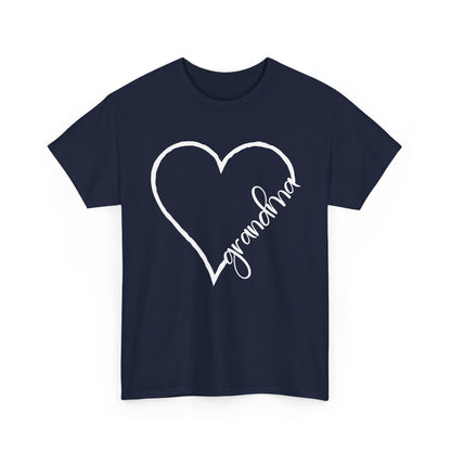 Grandma Shirt, Heart Grandmother, Gigi Mother's Day Granny Gifts T-Shirt