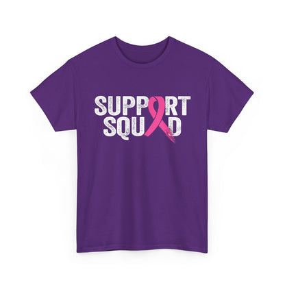Breast Cancer Awareness T-Shirt, Support Squad, Breast Cancer Pink Ribbon Shirt