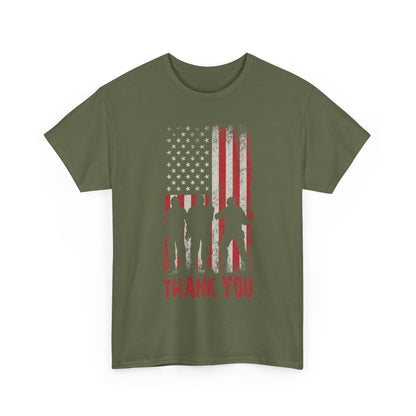 Veteran Shirt, Thank You, Veterans American Flag Patriotic T-Shirt