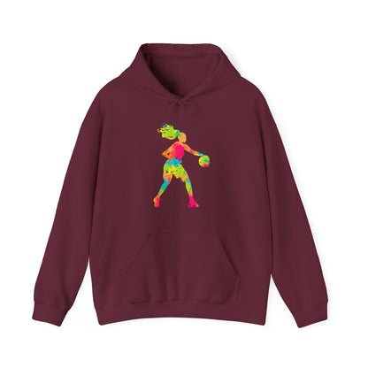 Basketball Girl Hoodie, Basketball Sport Lovers, Basketball Player Women Girls Hoodie
