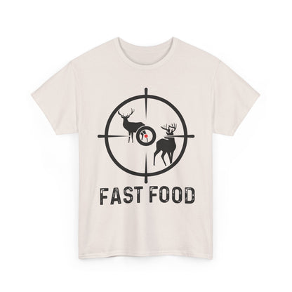 Deer Hunting Shirt, Fast Food Deer Hunting Lovers, Hunting Season Hunter Men Dad T-Shirt