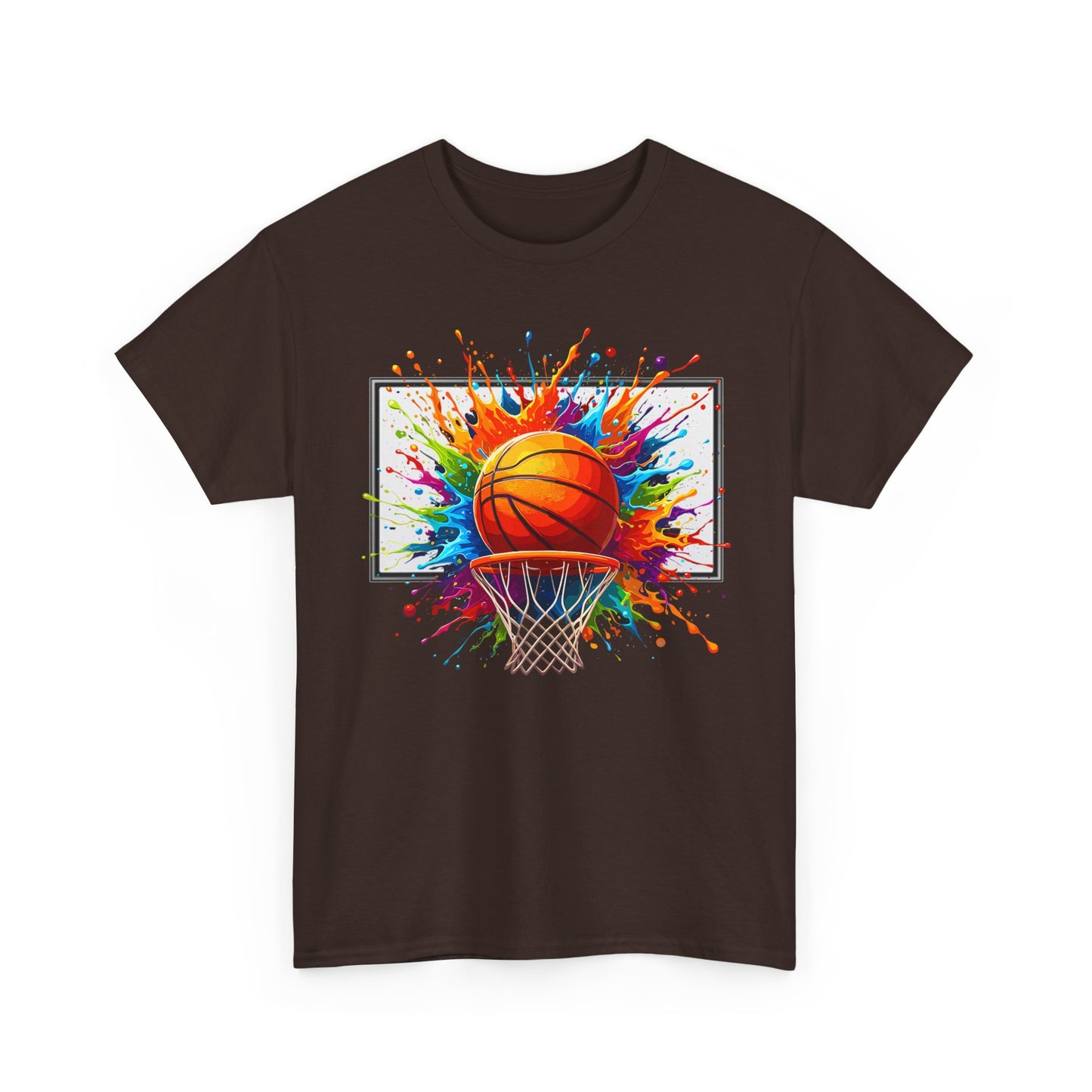 Basketball T-Shirt, Basketball Player, Basketball Sports Lovers, Basketball Colorful Shirt