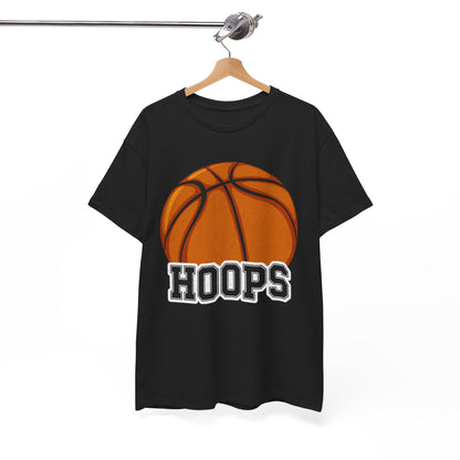 Hoops Basketball Shirt, Basketball Lovers Sport, Basketball Player Women Men T-shirt