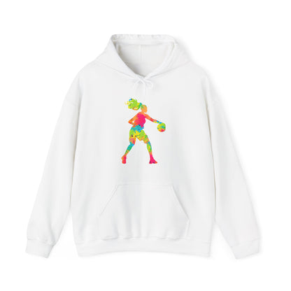 Basketball Girl Hoodie, Basketball Sport Lovers, Basketball Player Women Girls Hoodie