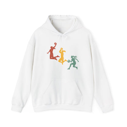 Basketball Girl Hoodie, Basketball Sports Lovers, Basketball Player Women Girls Hoodie