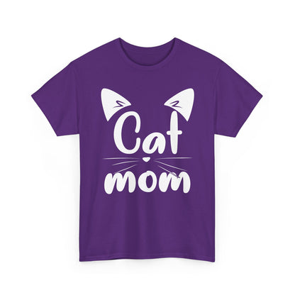 Cat Mom Shirt, Kitten Cat Lovers, Mother's Day Mommy Mama Gifts T-Shirt