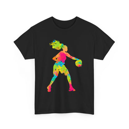 Basketball Girl Shirt, Basketball Sport Lovers, Basketball Player Women Girls T-Shirt