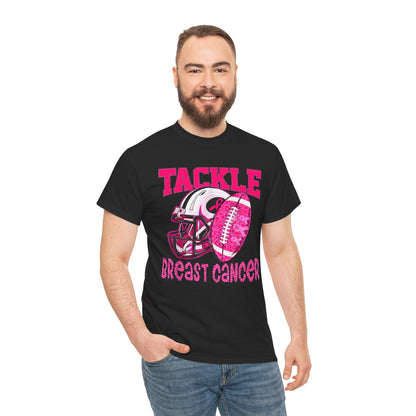 Breast Cancer Awareness T-Shirt, Tackle Breast Cancer Awareness Month T-Shirt