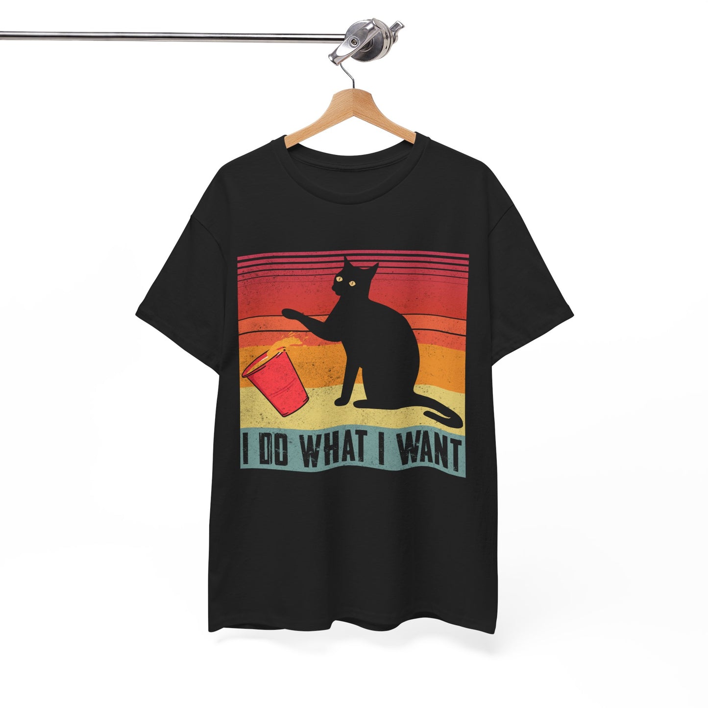 Cat Funny T-Shirt, I Do What I Want Cat, Cats Owner Lovers Women Men Shirt