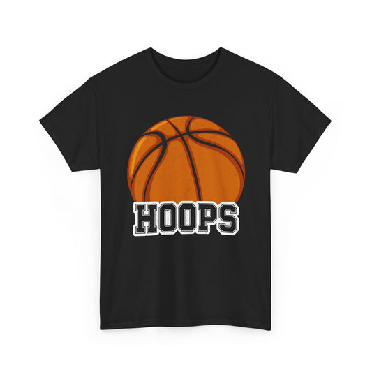 Hoops Basketball Shirt, Basketball Lovers Sport, Basketball Player Women Men T-shirt