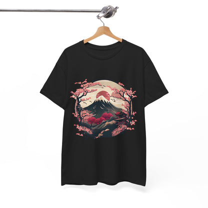 Japanese Art Shirt, Cherry Blossoms, Japanese Culture Lovers Women Men T-Shirt