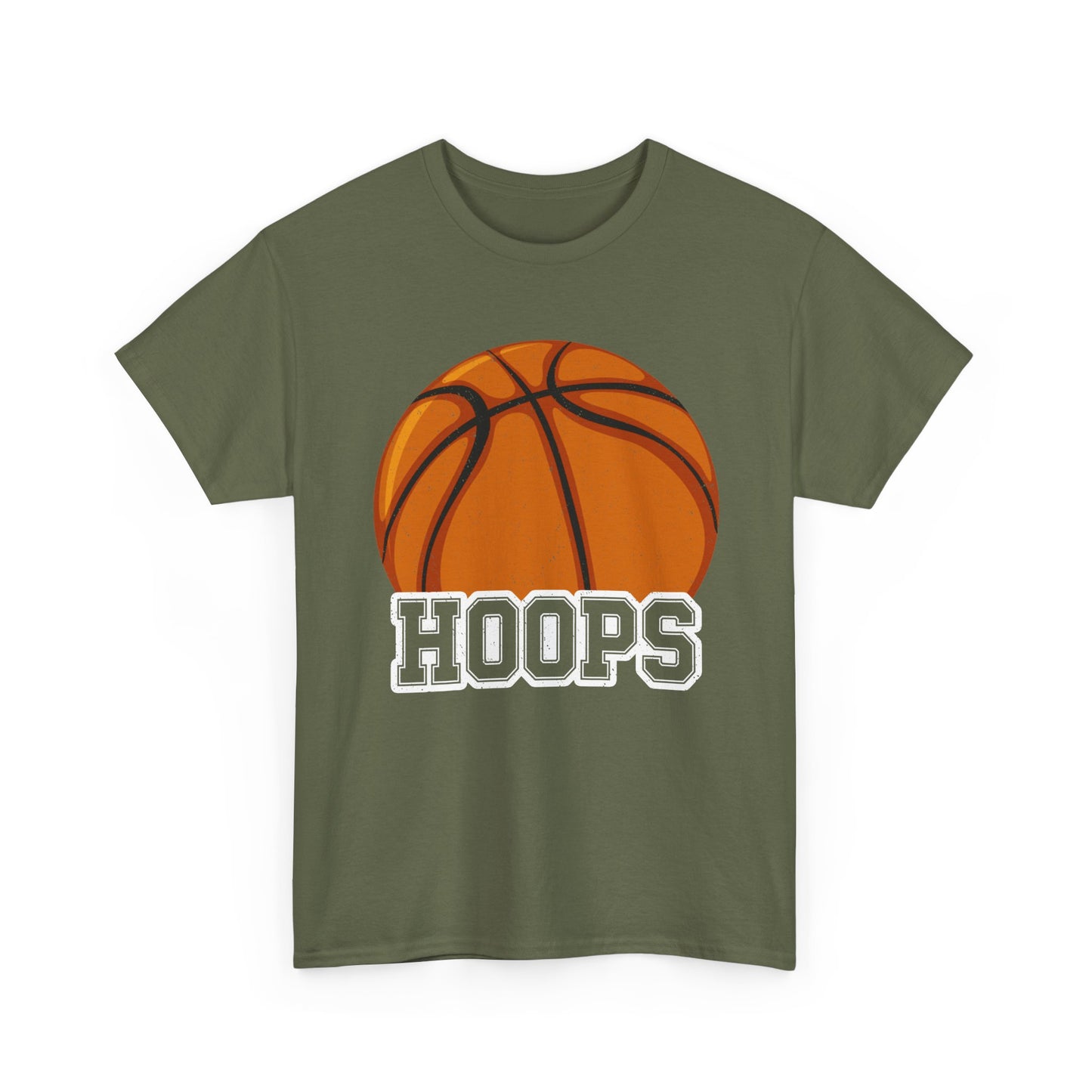 Hoops Basketball Shirt, Basketball Lovers Sport, Basketball Player Women Men T-shirt