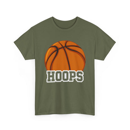 Hoops Basketball Shirt, Basketball Lovers Sport, Basketball Player Women Men T-shirt
