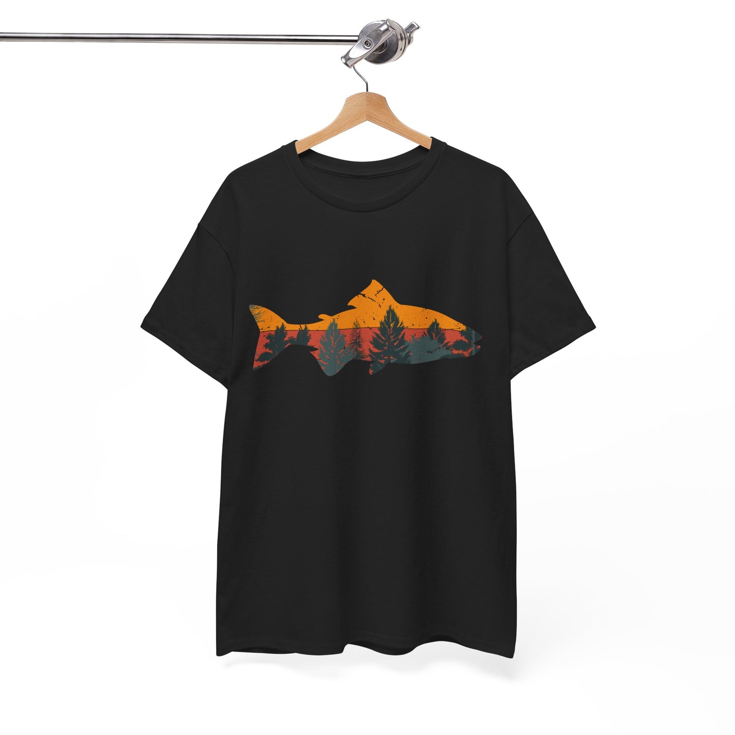 Fishing Shirt, Fisherman Fishing Season Lovers Gifts, Nature Outdoor Fish T-Shirt