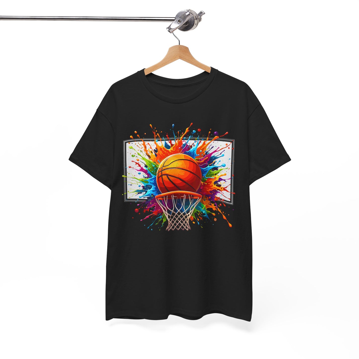 Basketball T-Shirt, Basketball Player, Basketball Sports Lovers, Basketball Colorful Shirt