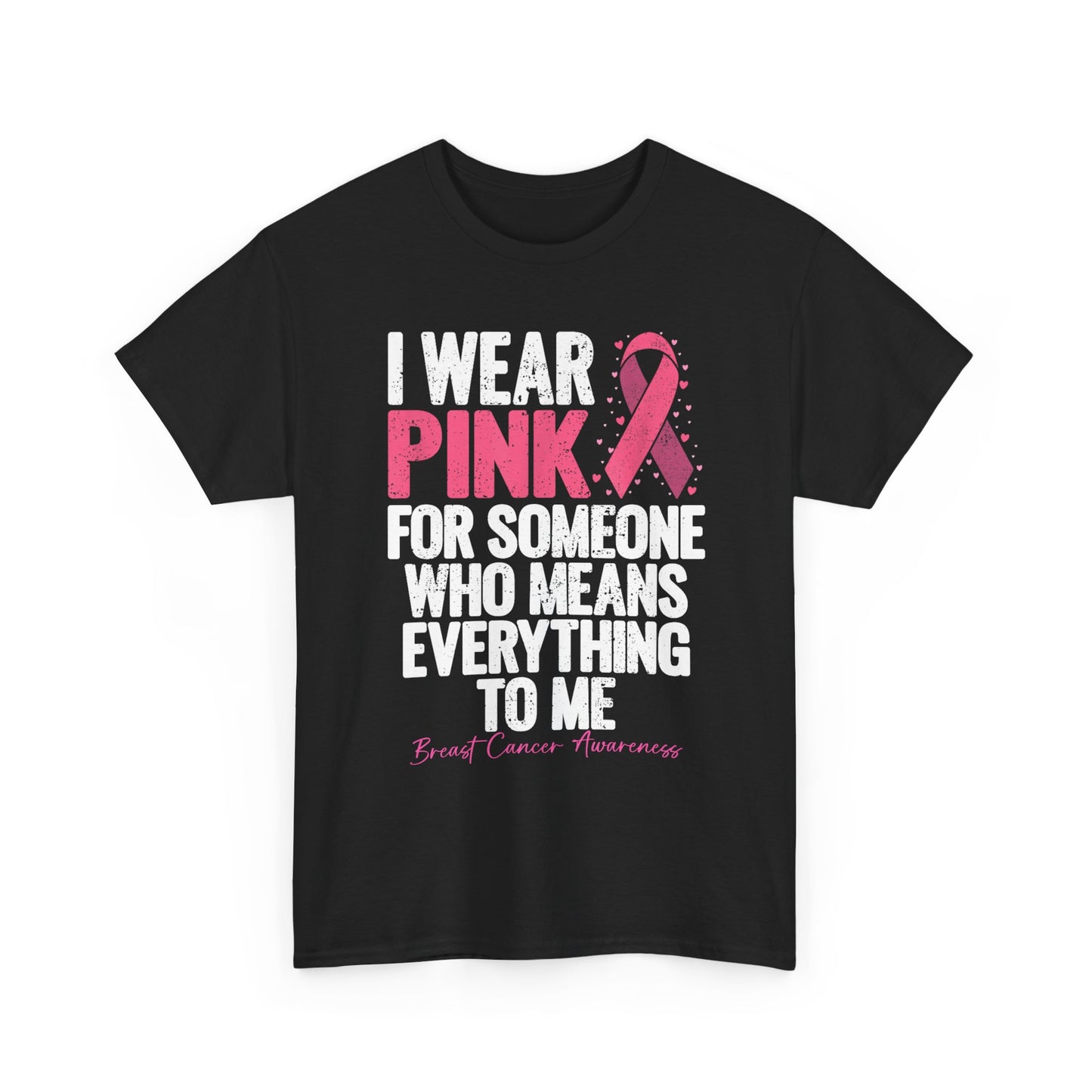 Breast Cancer Awareness T-Shirt, I Wear Pink Ribbon, Breast Cancer Warriors Women Shirt