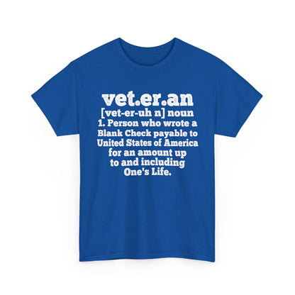 Veteran Definition Shirt, Veteran Dad Grandpa, Veterans Day Patriotic Shirt