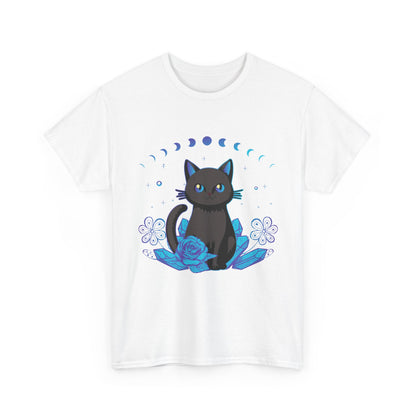 Cat Kawaii Shirt, Crystal Alchemy Cat Moon Phases Anime Lovers Gifts Shirt