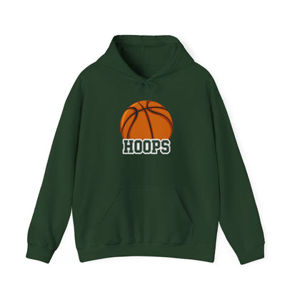 Hoops Basketball Hoodie, Basketball Lovers Sport, Basketball Player Women Men Hoodie