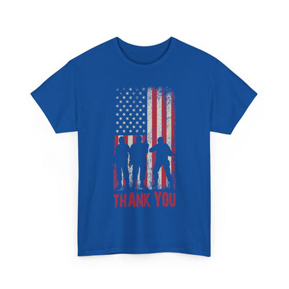 Veteran Shirt, Thank You, Veterans American Flag Patriotic T-Shirt