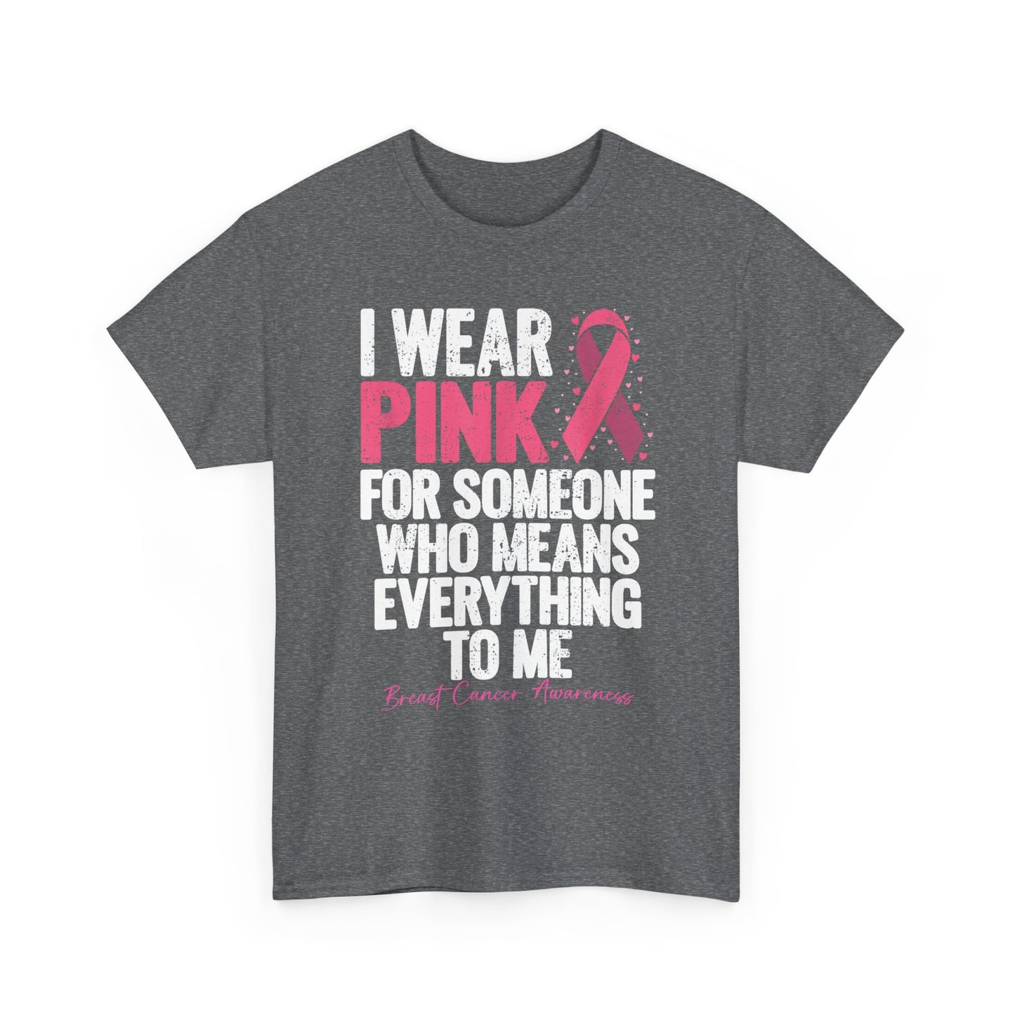 Breast Cancer Awareness T-Shirt, I Wear Pink Ribbon, Breast Cancer Warriors Women Shirt