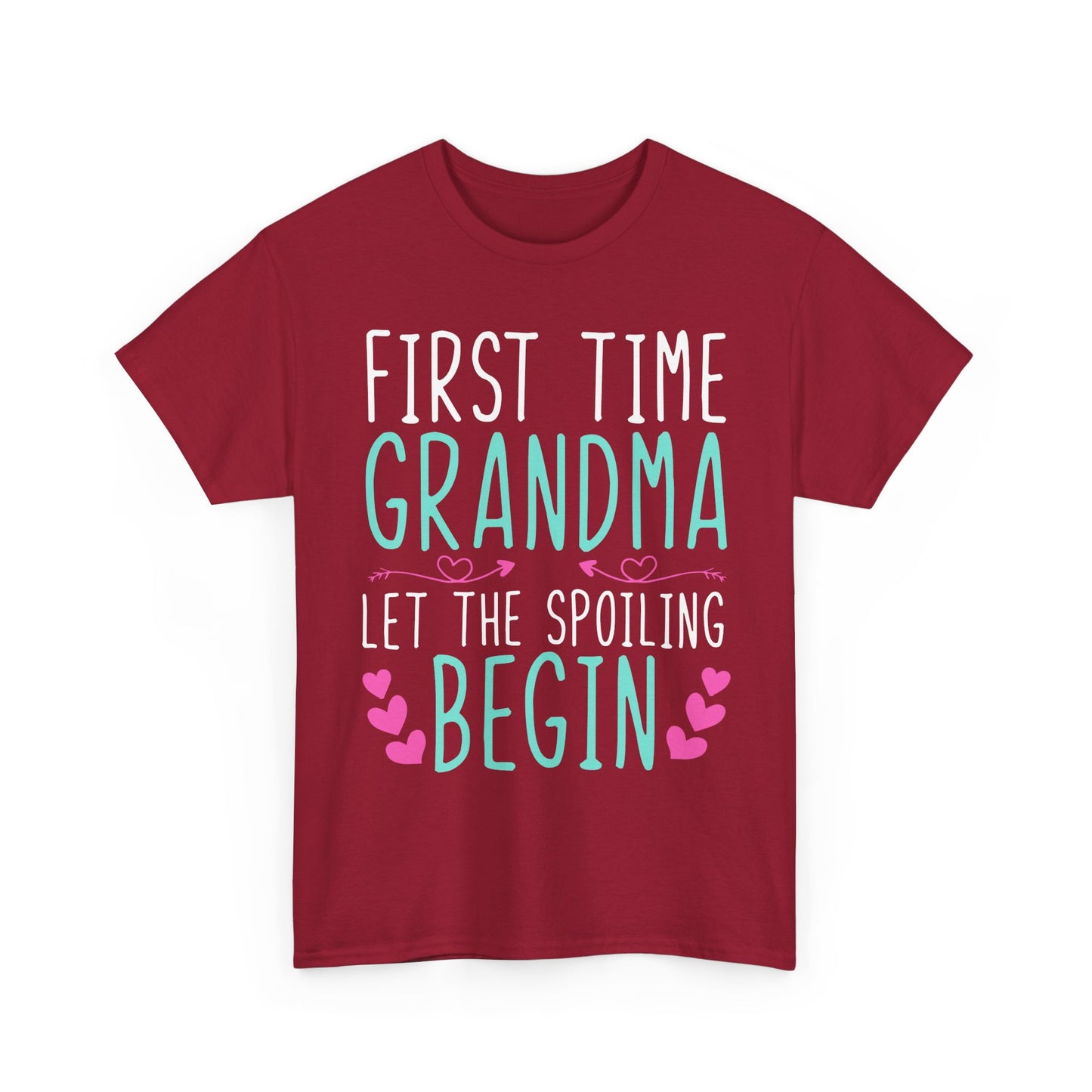 Grandma Shirt, First Time Grandma Let The Spoiling Begin Mother's Day T-Shirt