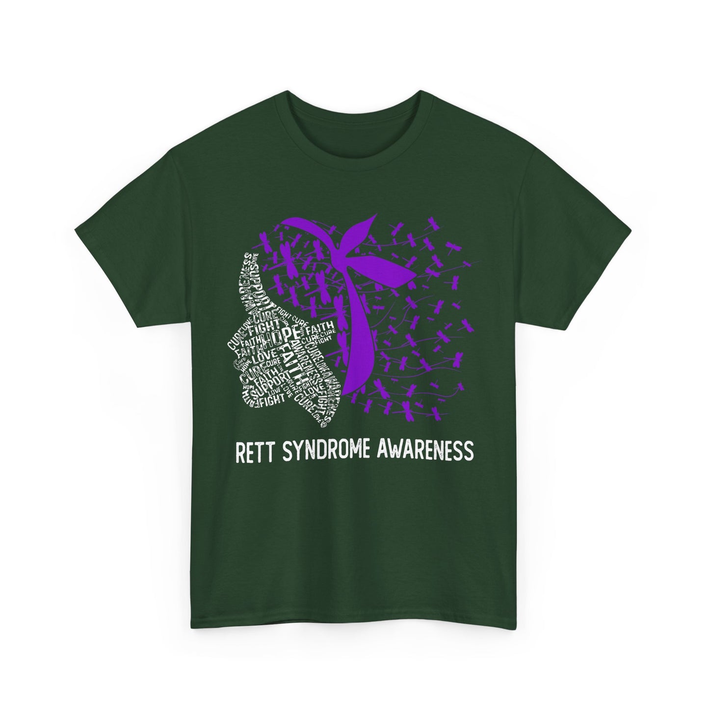 Faith Hope Love Tee Support Rett Syndrome Awareness T-Shirt