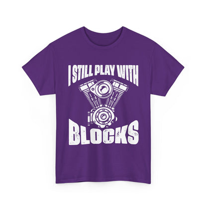 Car Guy Shirt, I Still Play With Blocks, Cars Lovers Gifts Car Racing Funny Shirt