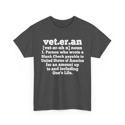 Veteran Definition Shirt, Veteran Dad Grandpa, Veterans Day Patriotic Shirt