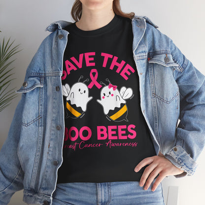 Breast Cancer Awareness Shirt, Save the Boo Bee, Breast Cancer Pink Ribbon Shirt