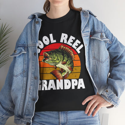 Fishing Shirt, Cool Reel Grandpa, Fisherman Grandpa, Fishing Season Lovers Gift Shirt