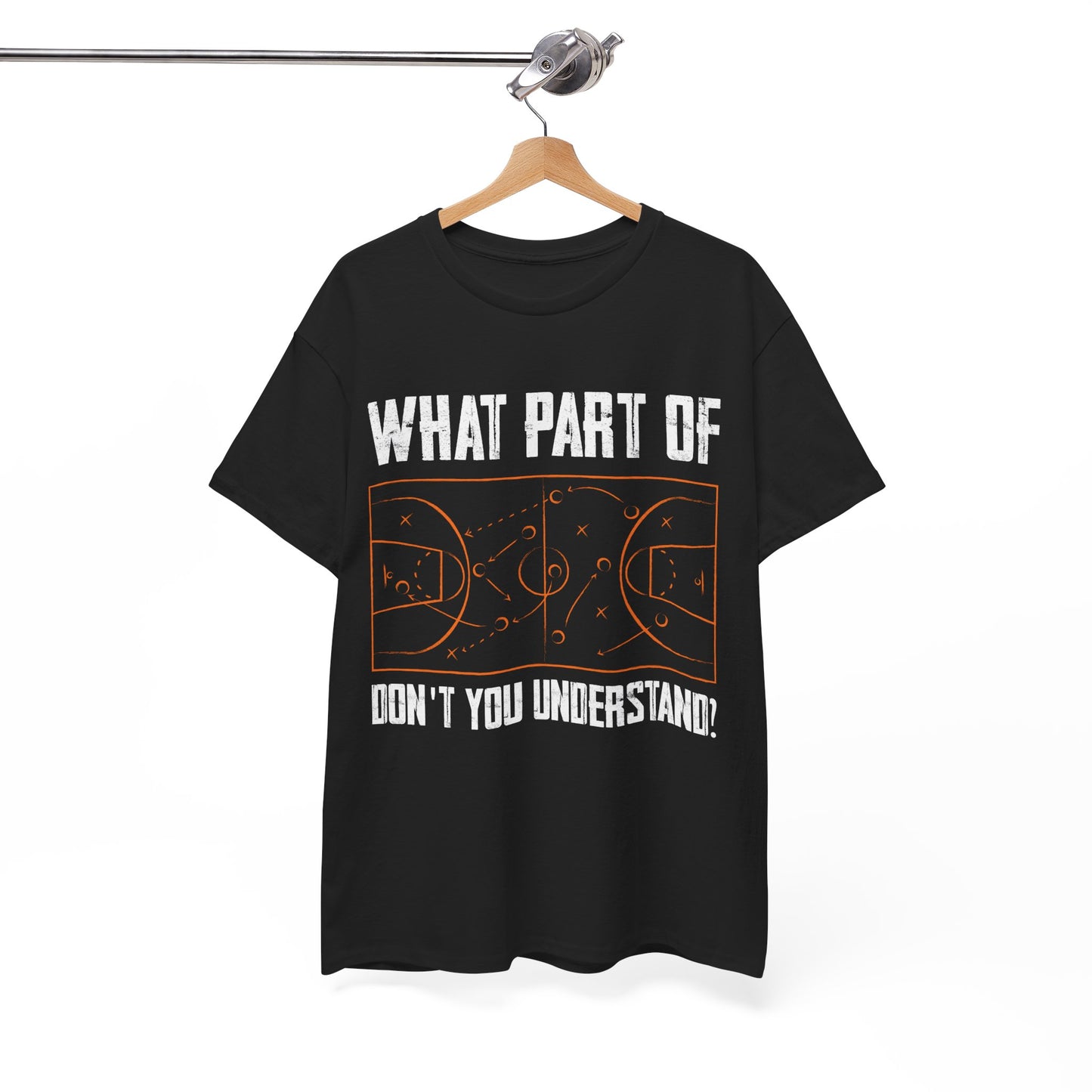 Basketball Funny T-Shirt, What Part Of Basketball Don't You Understand Player T-Shirt