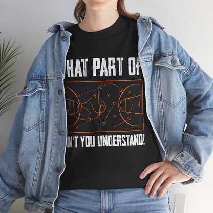 Basketball Funny T-Shirt, What Part Of Basketball Don't You Understand Player T-Shirt