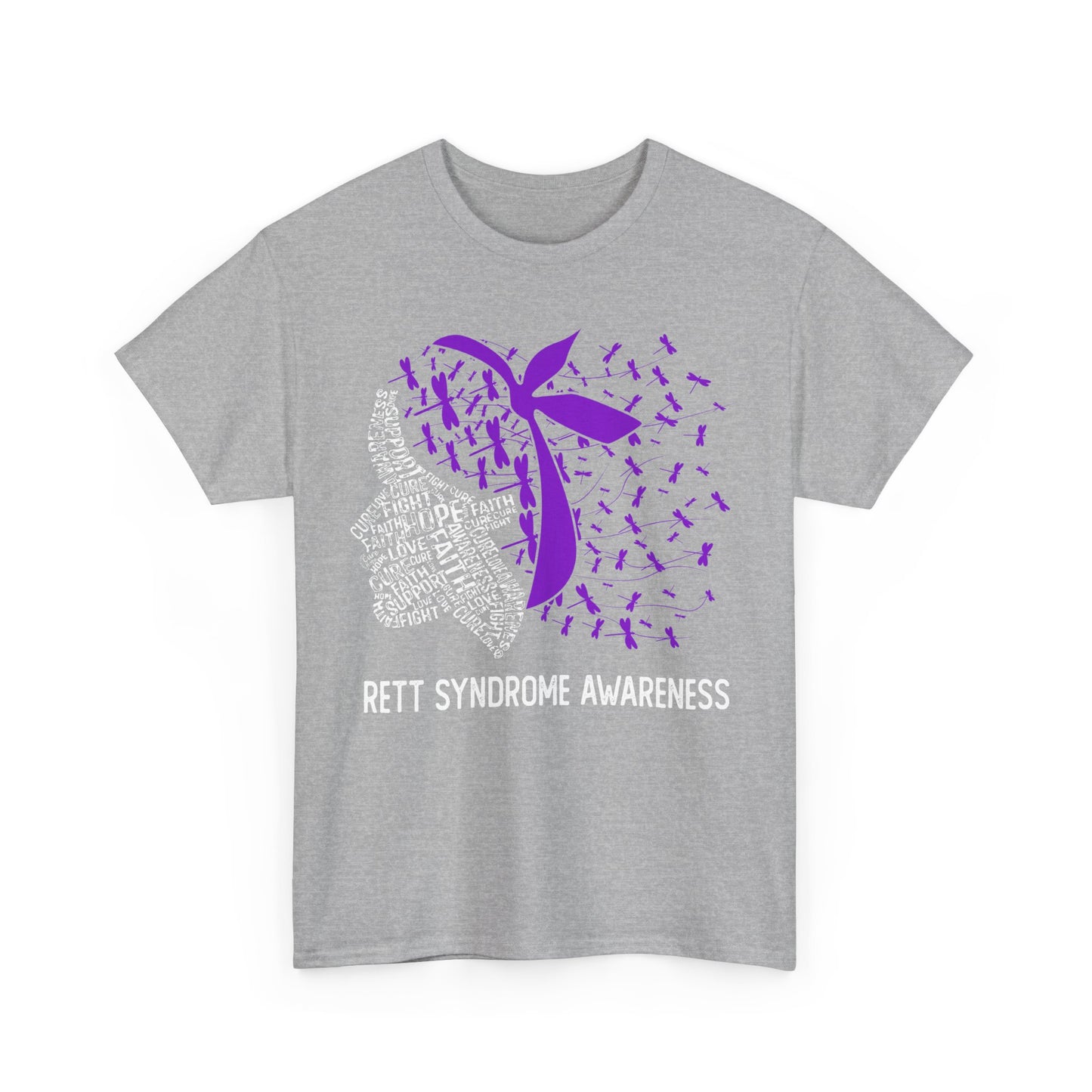 Faith Hope Love Tee Support Rett Syndrome Awareness T-Shirt