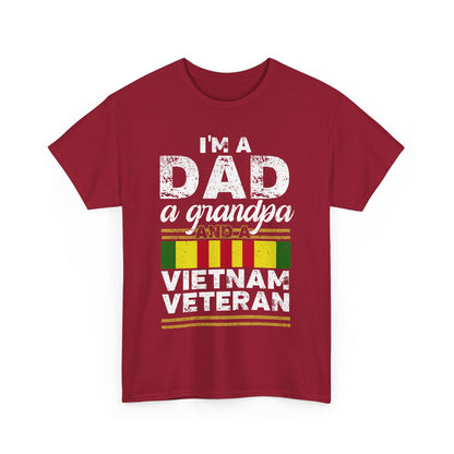 Veterans Day Shirt, I'm a Dad a Grandpa Vietnam Veteran, Veterans Day Shirt