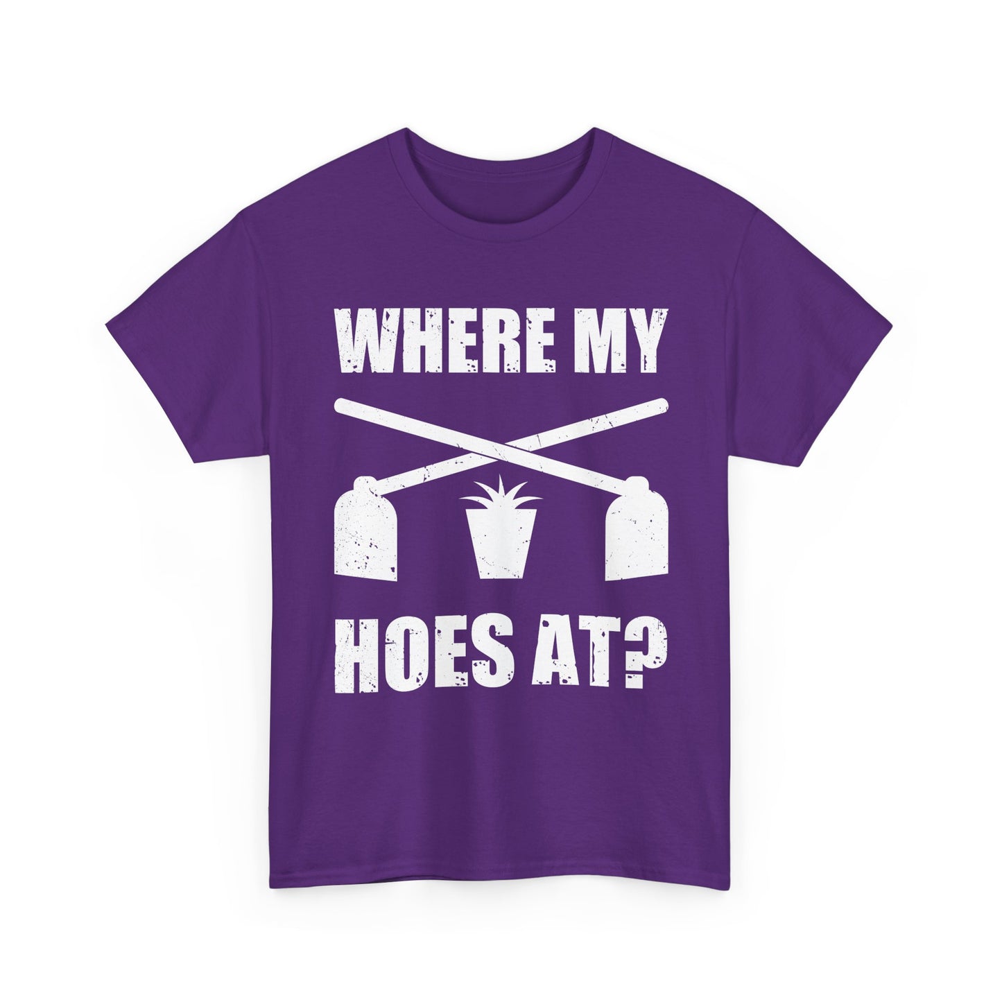 Farmer Gardener Shirt, Where My Hoes At, Gardening Farming Farm Funny Shirt