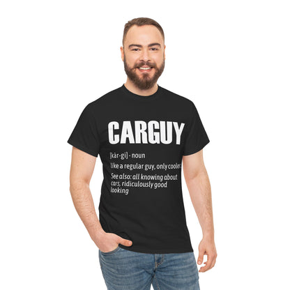 Car Guy Definition T-Shirt, Car Lovers Gifts, Car Racer Racing Funny Shirt