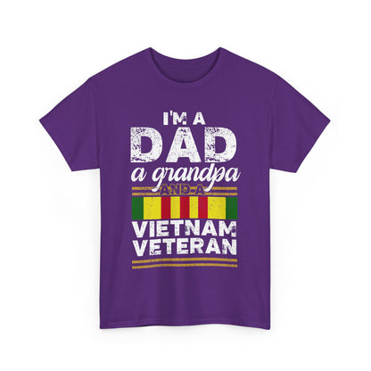 Veterans Day Shirt, I'm a Dad a Grandpa Vietnam Veteran, Veterans Day Shirt