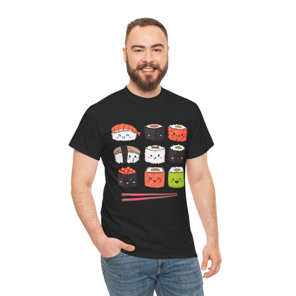 Kawaii Japanese Food T-Shirt, Japanese Culture Lovers Gifts Women Men Shirt
