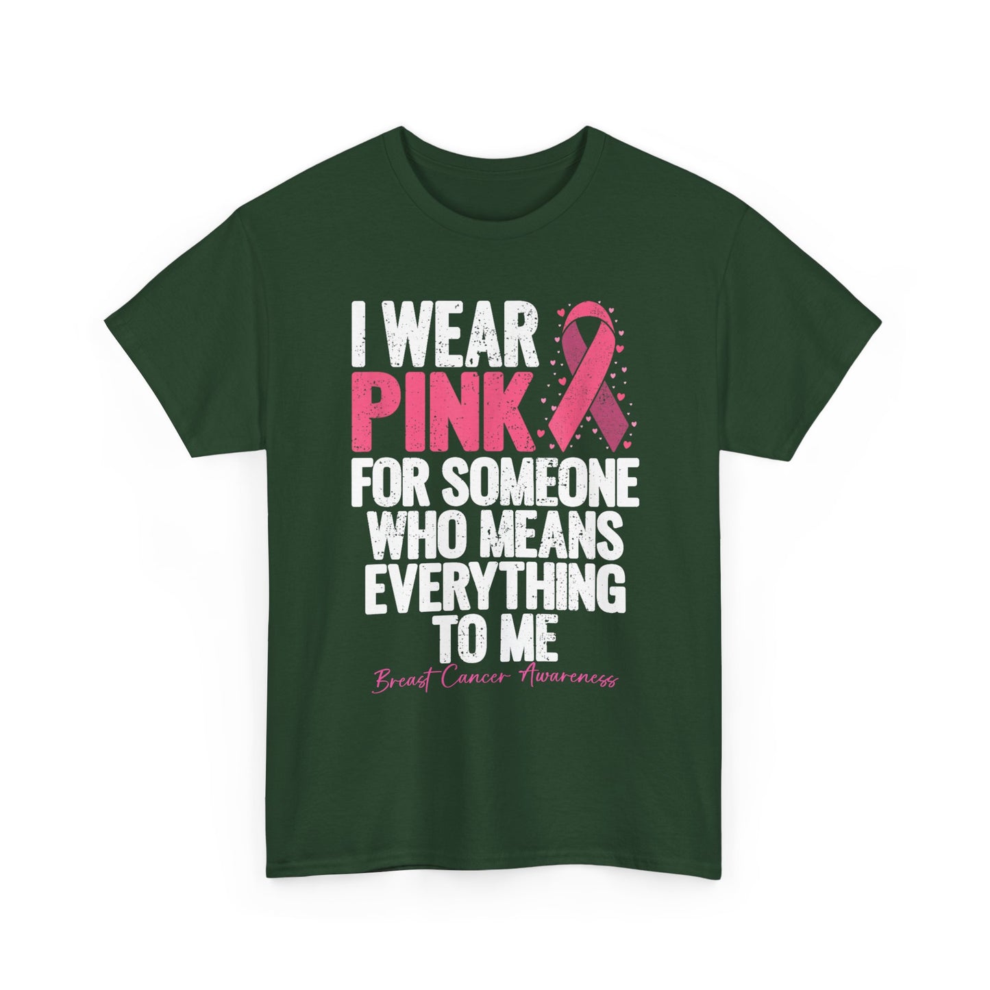 Breast Cancer Awareness T-Shirt, I Wear Pink Ribbon, Breast Cancer Warriors Women Shirt