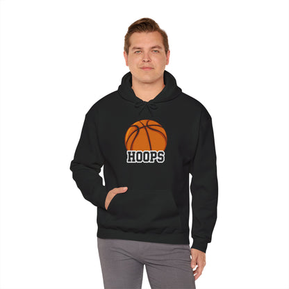 Hoops Basketball Hoodie, Basketball Lovers Sport, Basketball Player Women Men Hoodie