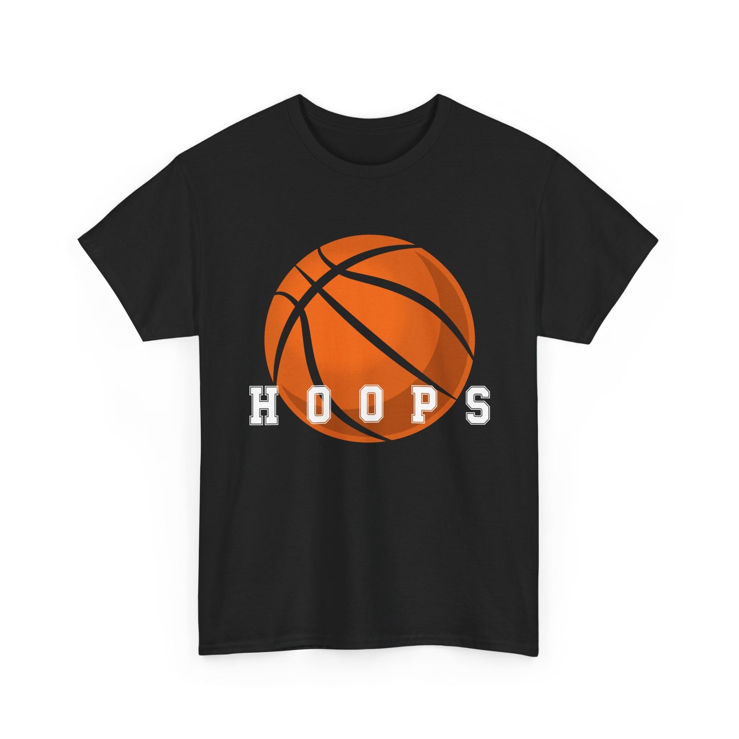 Hoops Basketball T-Shirt, Sports Lovers Basketball Fans, Basketball Player T-Shirt